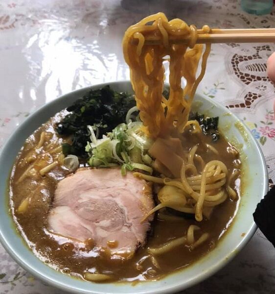 ふじ亭のカレーラーメン