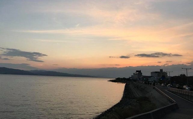 宍道湖の夕日