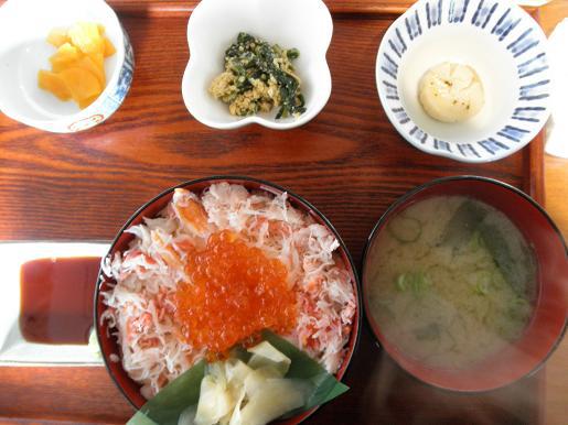 かにめし いくらちょっと載せ