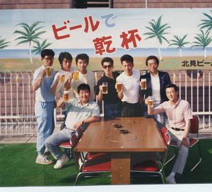 遠征先でのヒトコマ