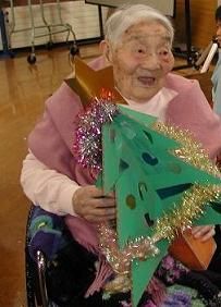 園児から贈られたクリスマスツリー