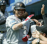 小谷野復活の本塁打