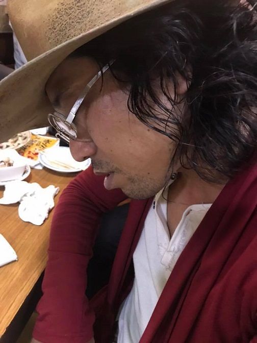 幸地クン寝落ち