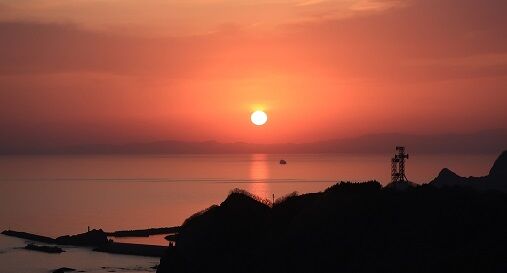 室蘭地球岬の日の出