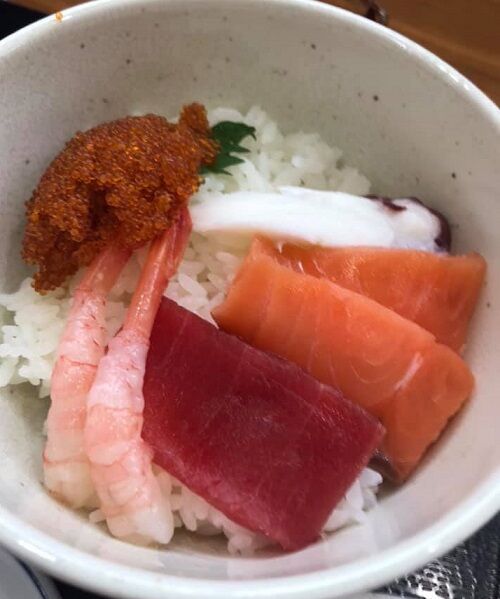ミニ海鮮丼