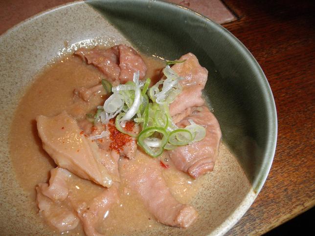 馬もつ味噌煮