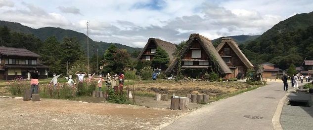白川郷合掌造りの家