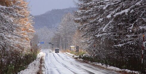 2022年の冬シーズン・北海道の初雪