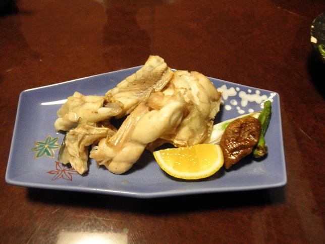 ふぐの塩焼き