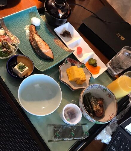 ホテルの朝食