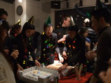 クリパ電飾ケーキ