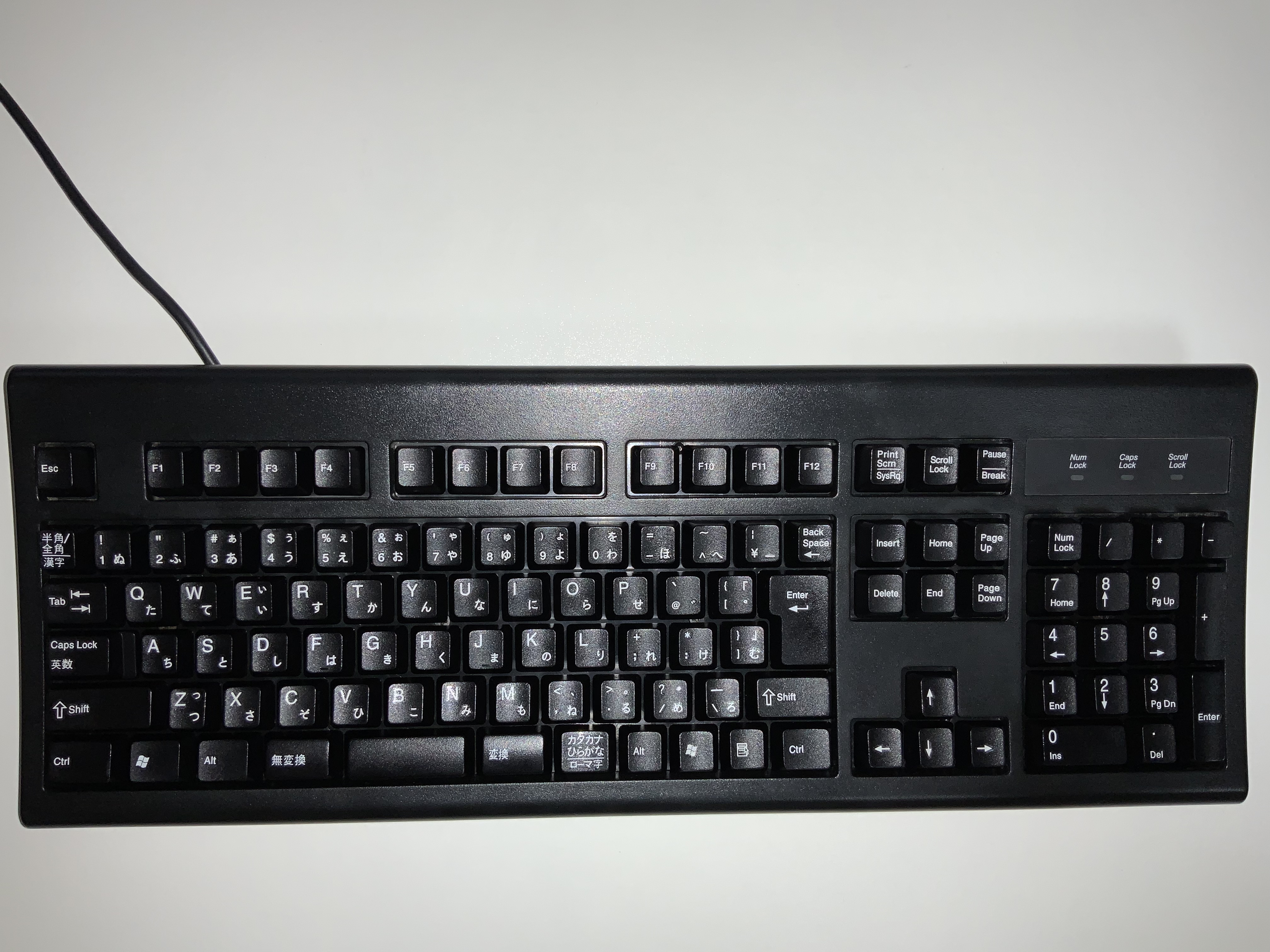 キーボードの清掃をしました まさジローの井底漂流記