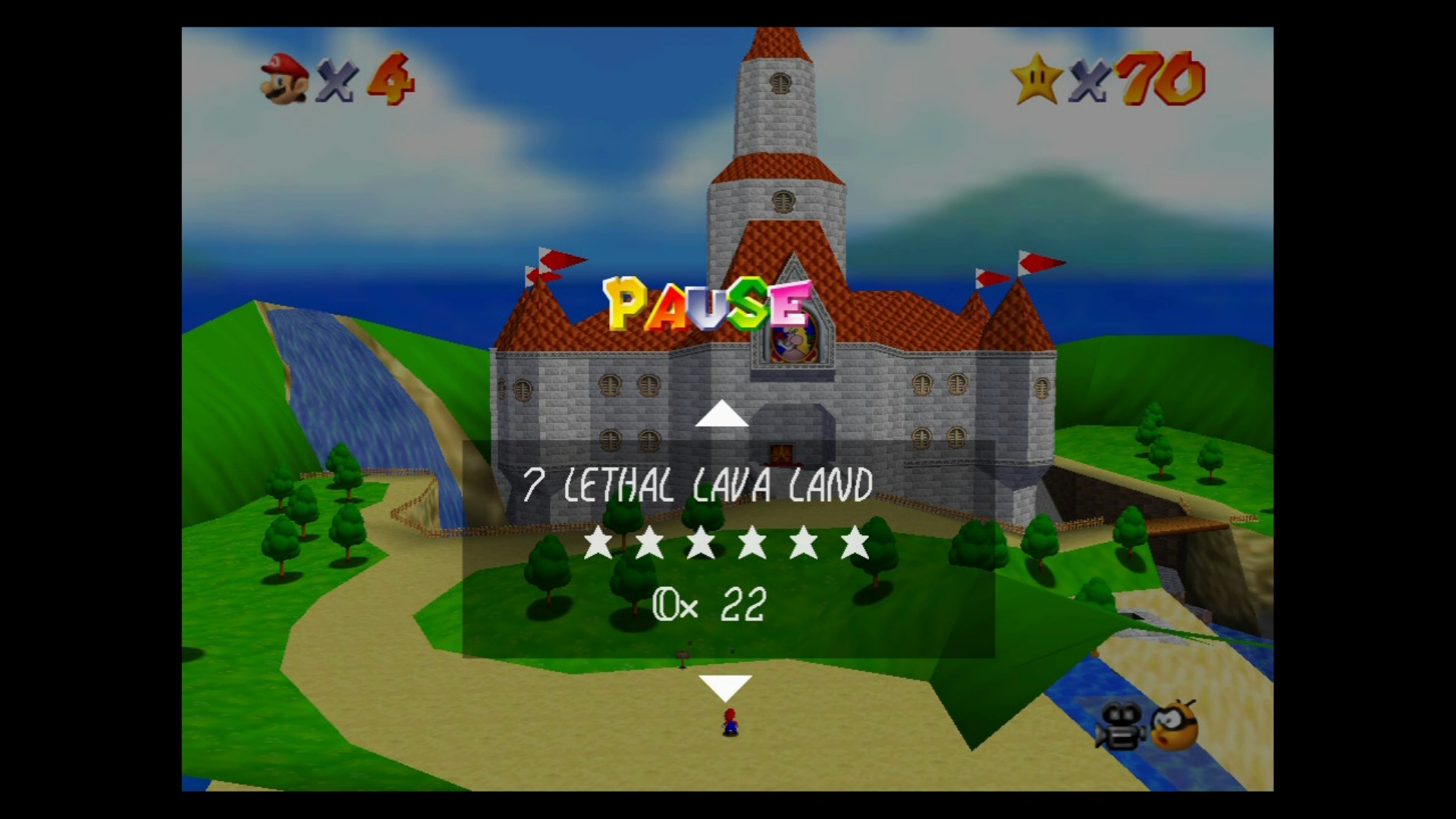 英語版「スーパーマリオ64」感想 ☆4 : まさジローの井底漂流記