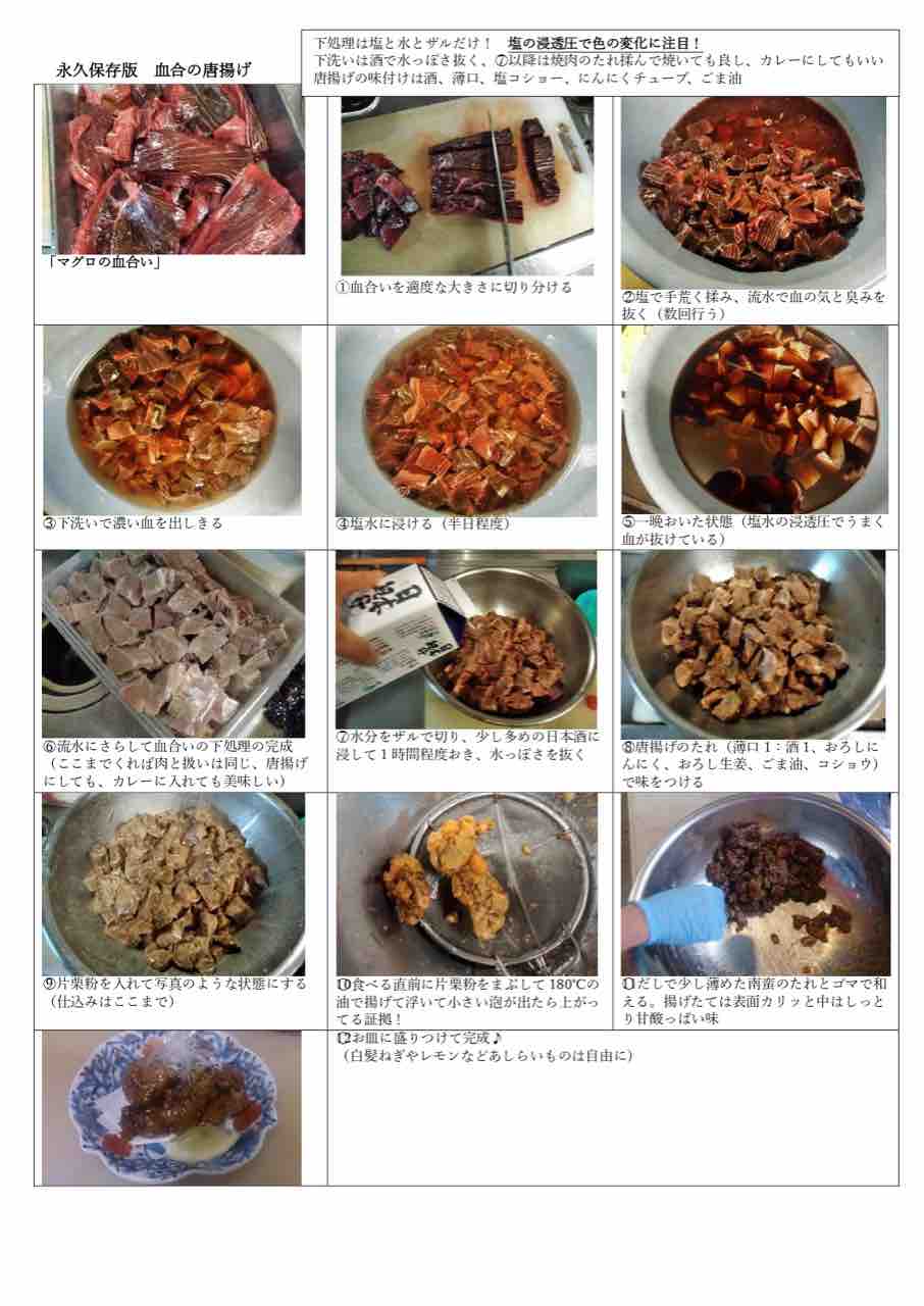 マグロ 血合い 下 処理