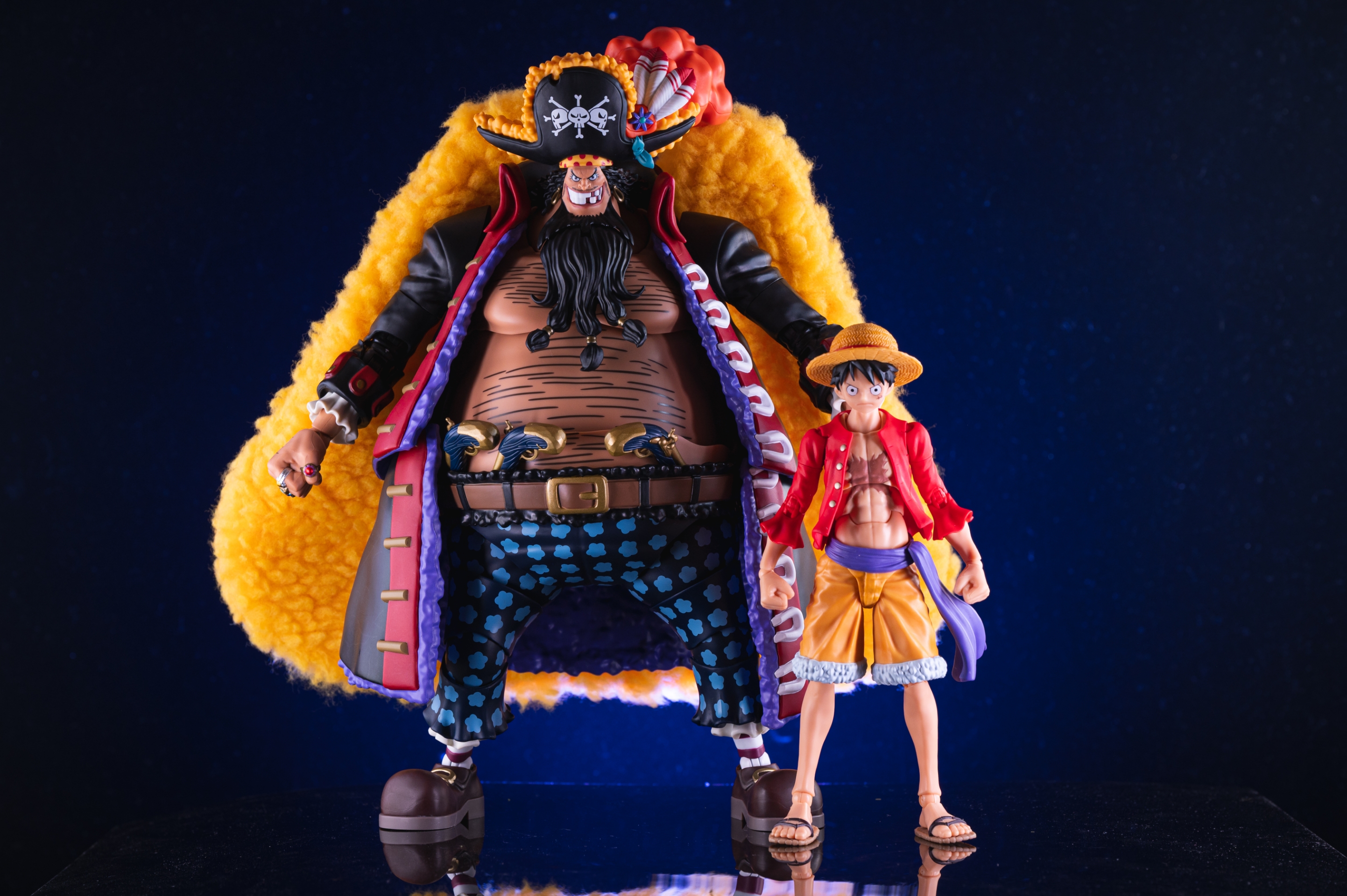 レビュー】S.H.Figuarts マーシャル・D・ティーチ -四皇- : 関節