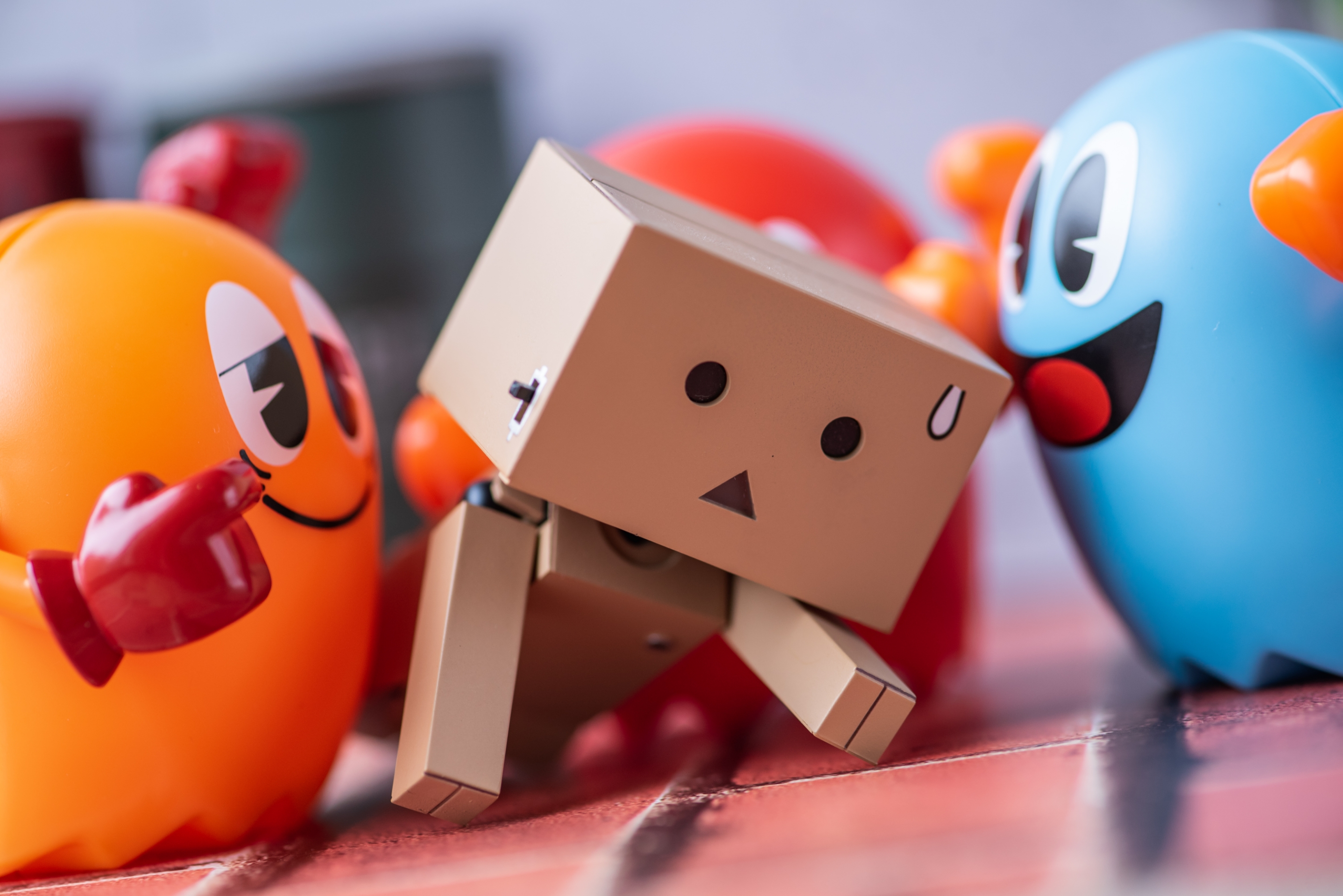 カプキャラ パックマン ゴースト 赤青オレンジ レビュー 関節フィギュア庫 カプキャラ パックマン ゴースト 赤青オレンジ レビュー 関節フィギュア庫