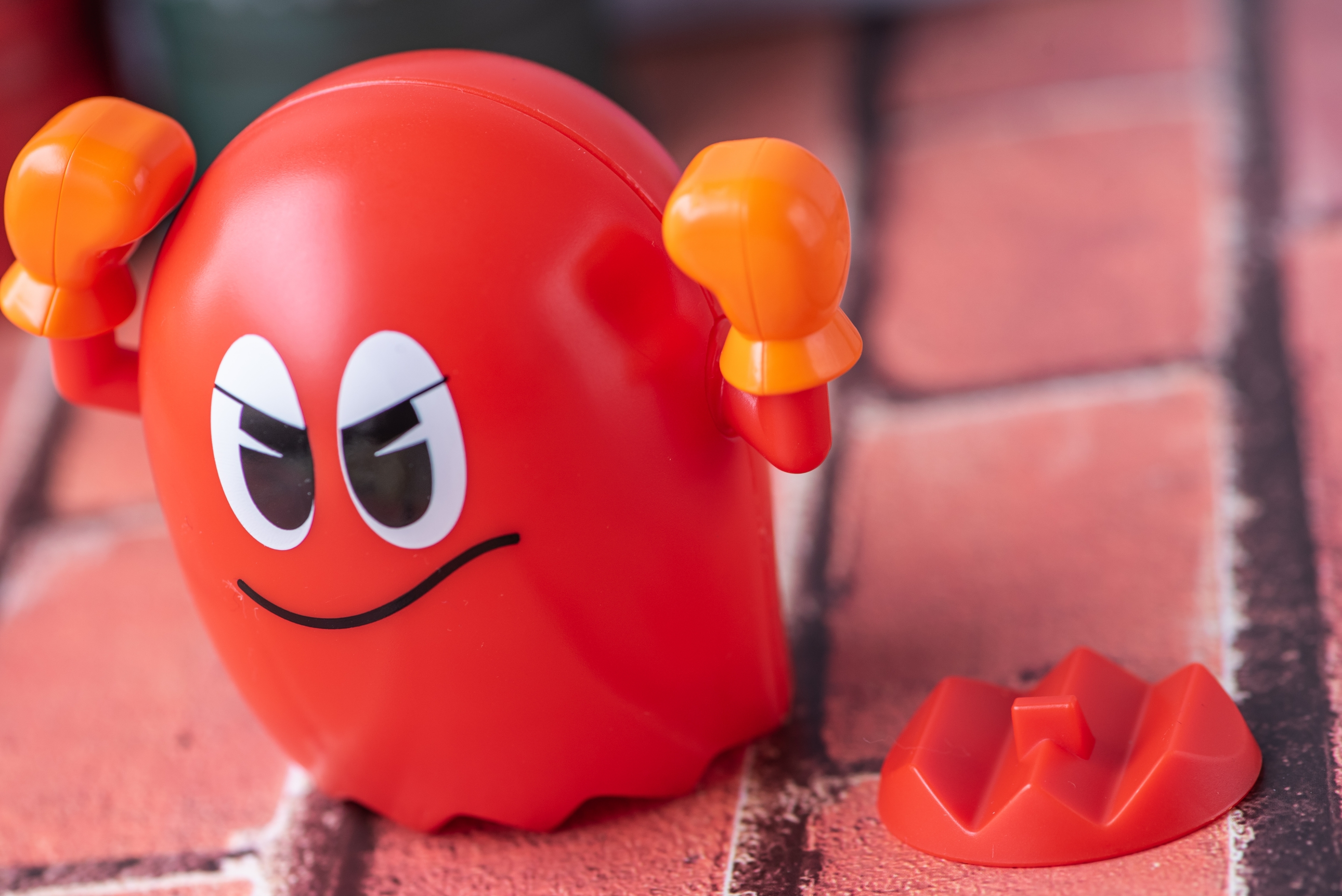 レビュー】カプキャラ パックマン ゴースト（赤青オレンジ） : 関節