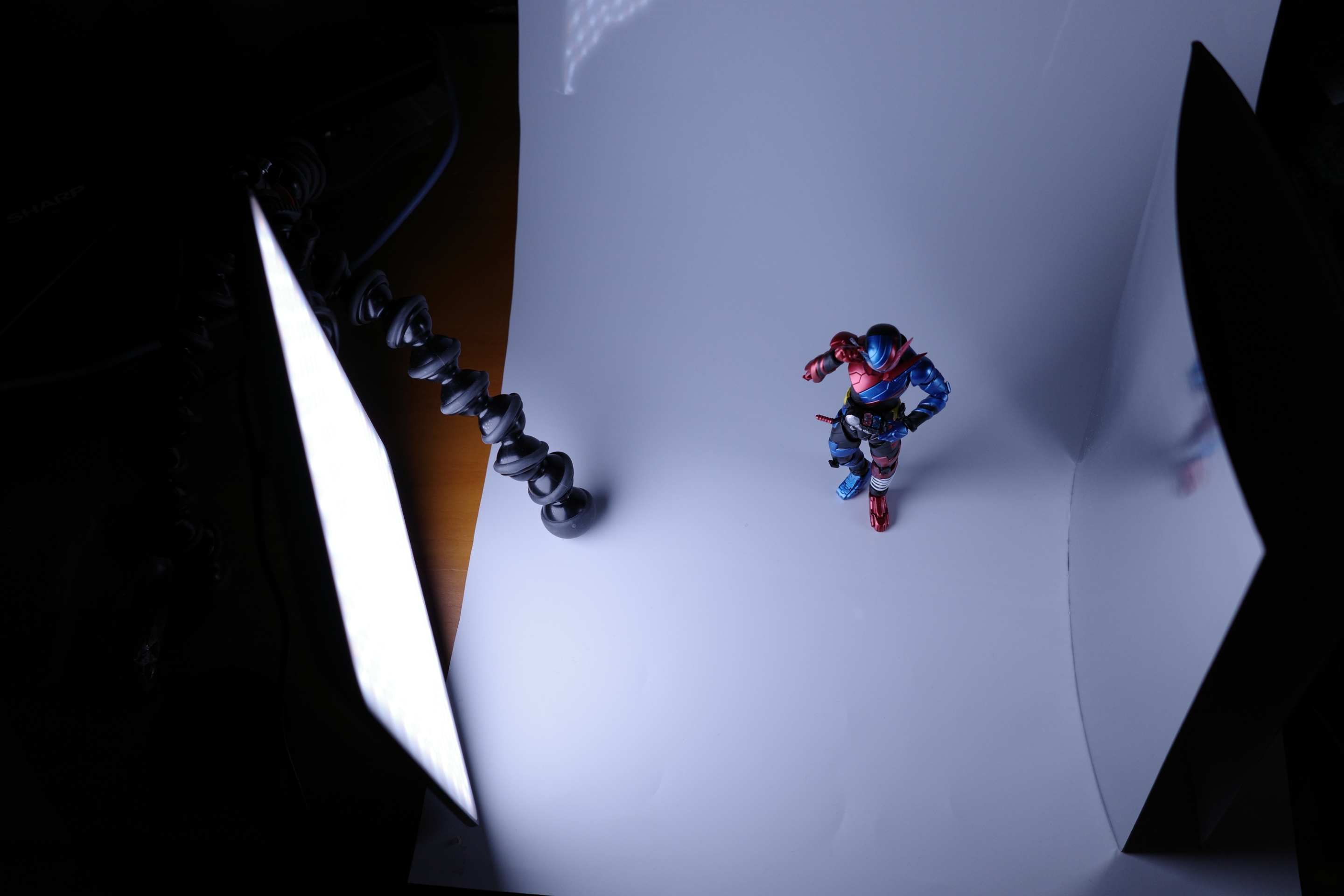 超簡単ライティング Ledパネルライトでフィギュア撮影 オモ写 関節フィギュア庫