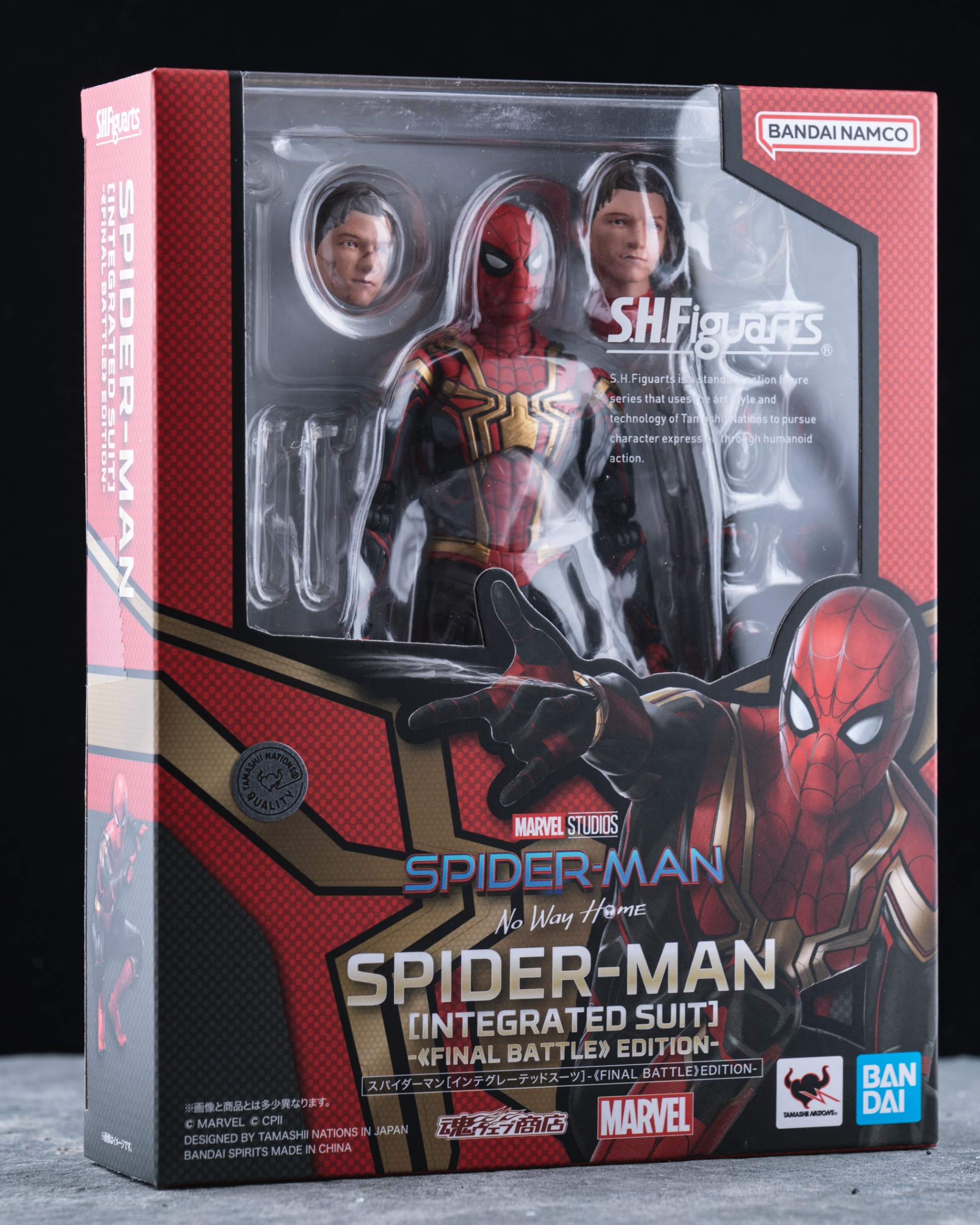 レビュー】S.H.figuarts スパイダーマン インテグレーテッドスーツ