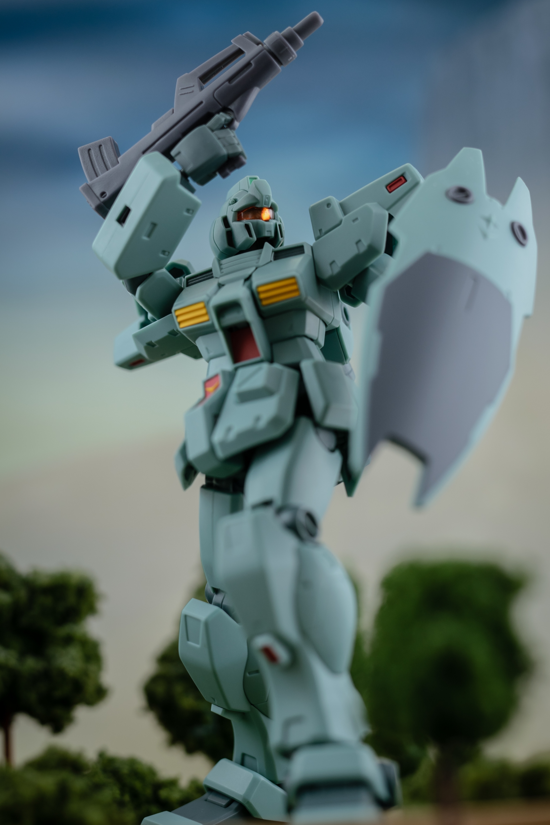 Robot魂 ジム カスタム Ver A N I M E レビュー 関節フィギュア庫 Robot魂 ジム カスタム Ver A N I M E レビュー 関節フィギュア庫