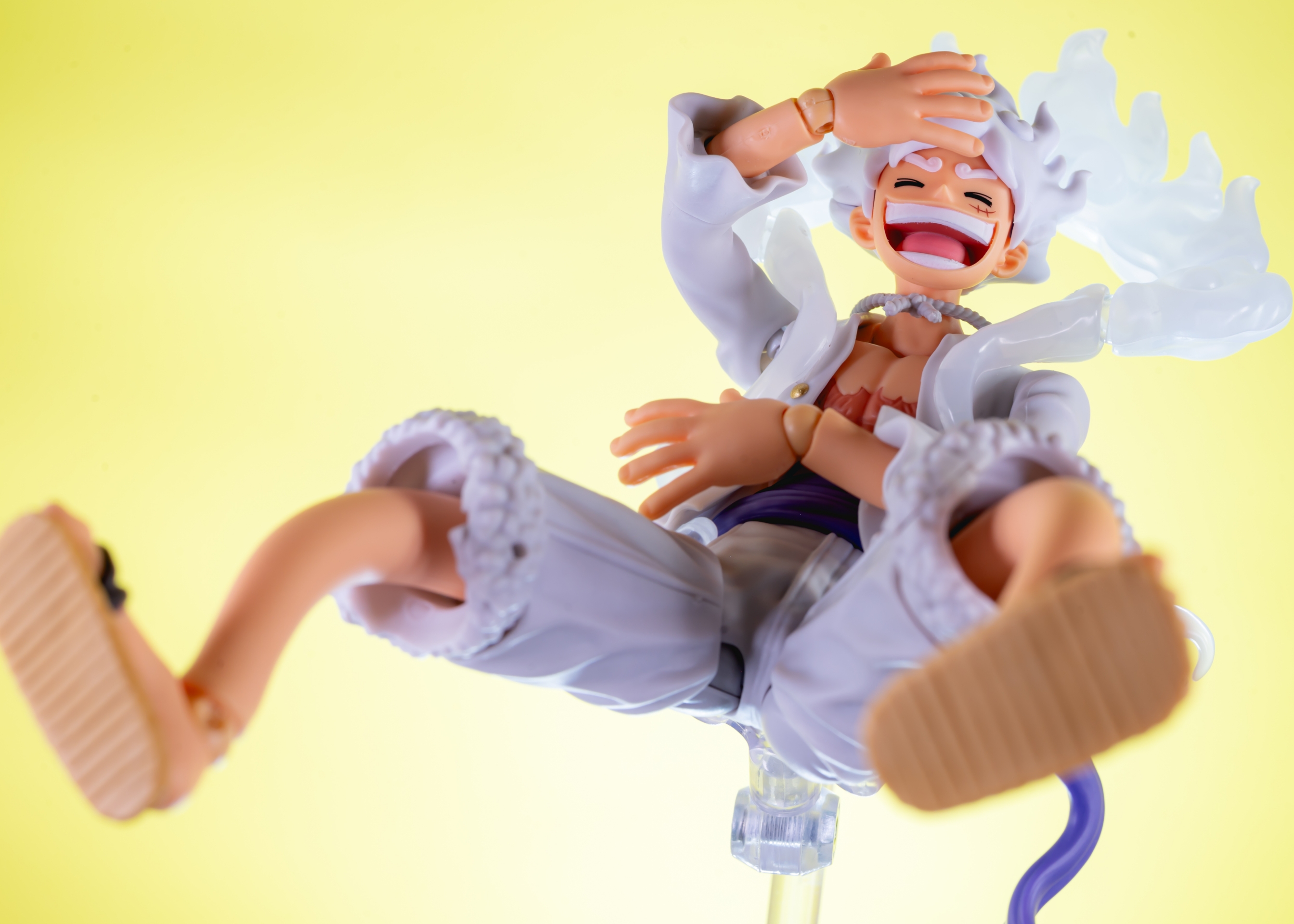 レビュー】S.H.figuarts モンキー・D・ルフィ -ギア5- : 関節