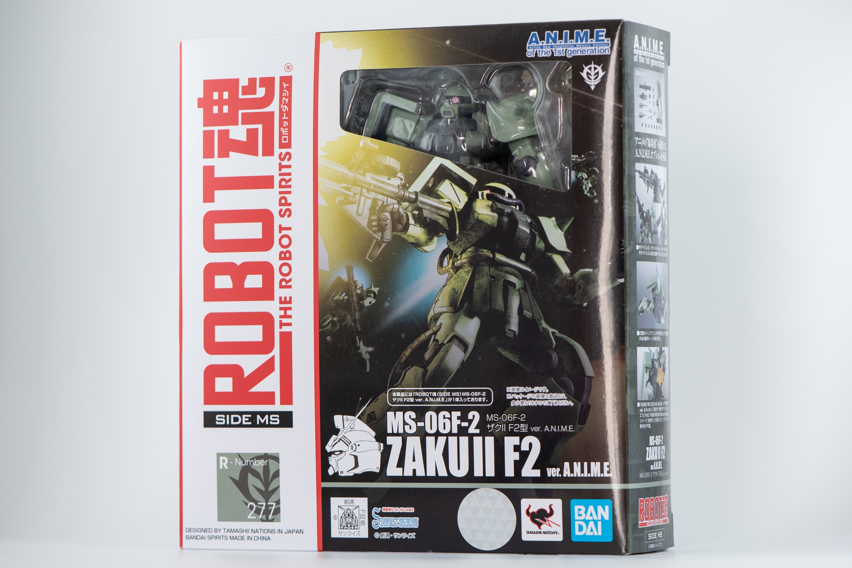 Robot魂 ザクii F2型 Ver A N I M E レビュー 関節フィギュア庫