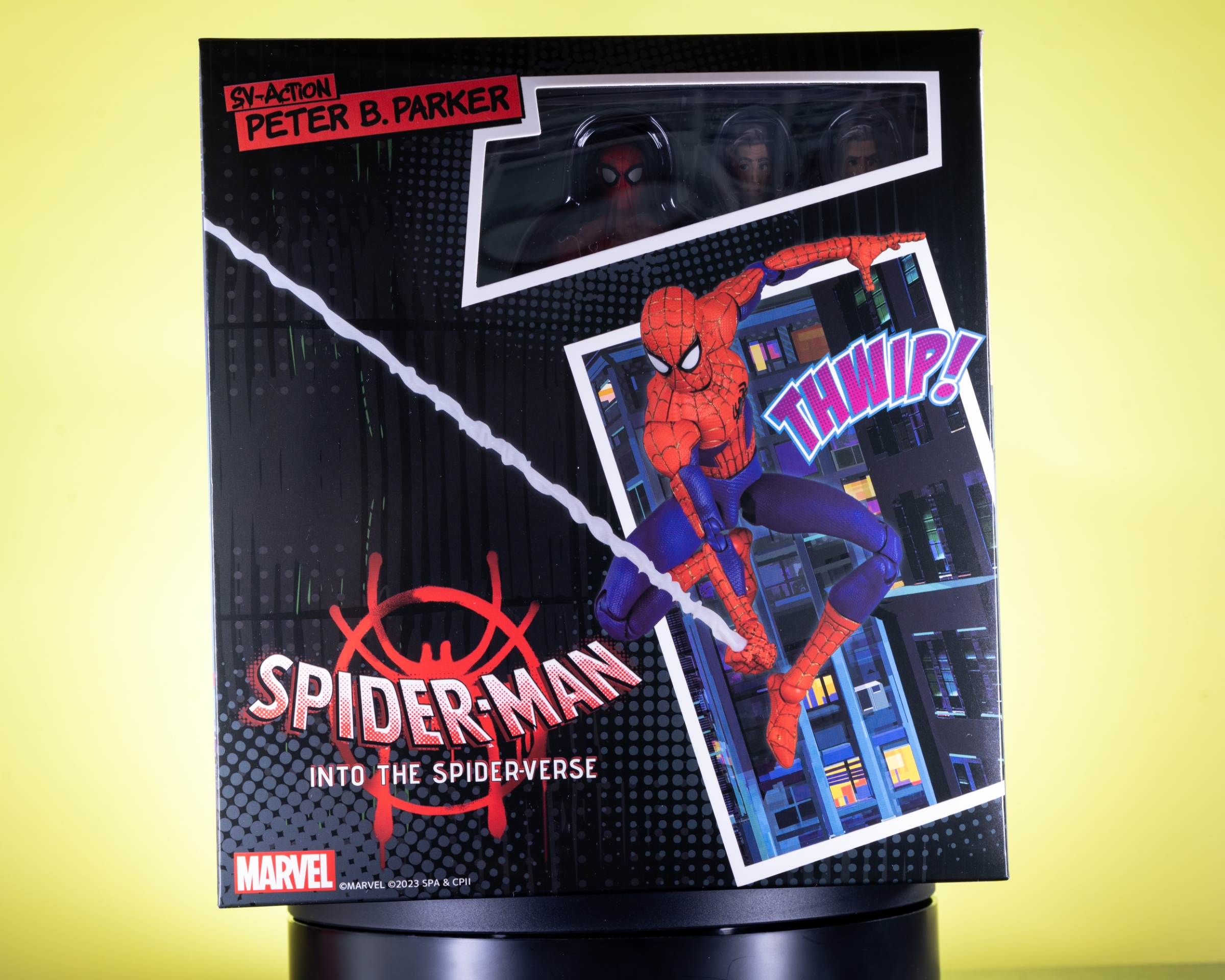 レビュー】千値練 スパイダーバース SVアクション ピーター・B レビュー】千値練 スパイダーバース SVアクション ピーター・B
