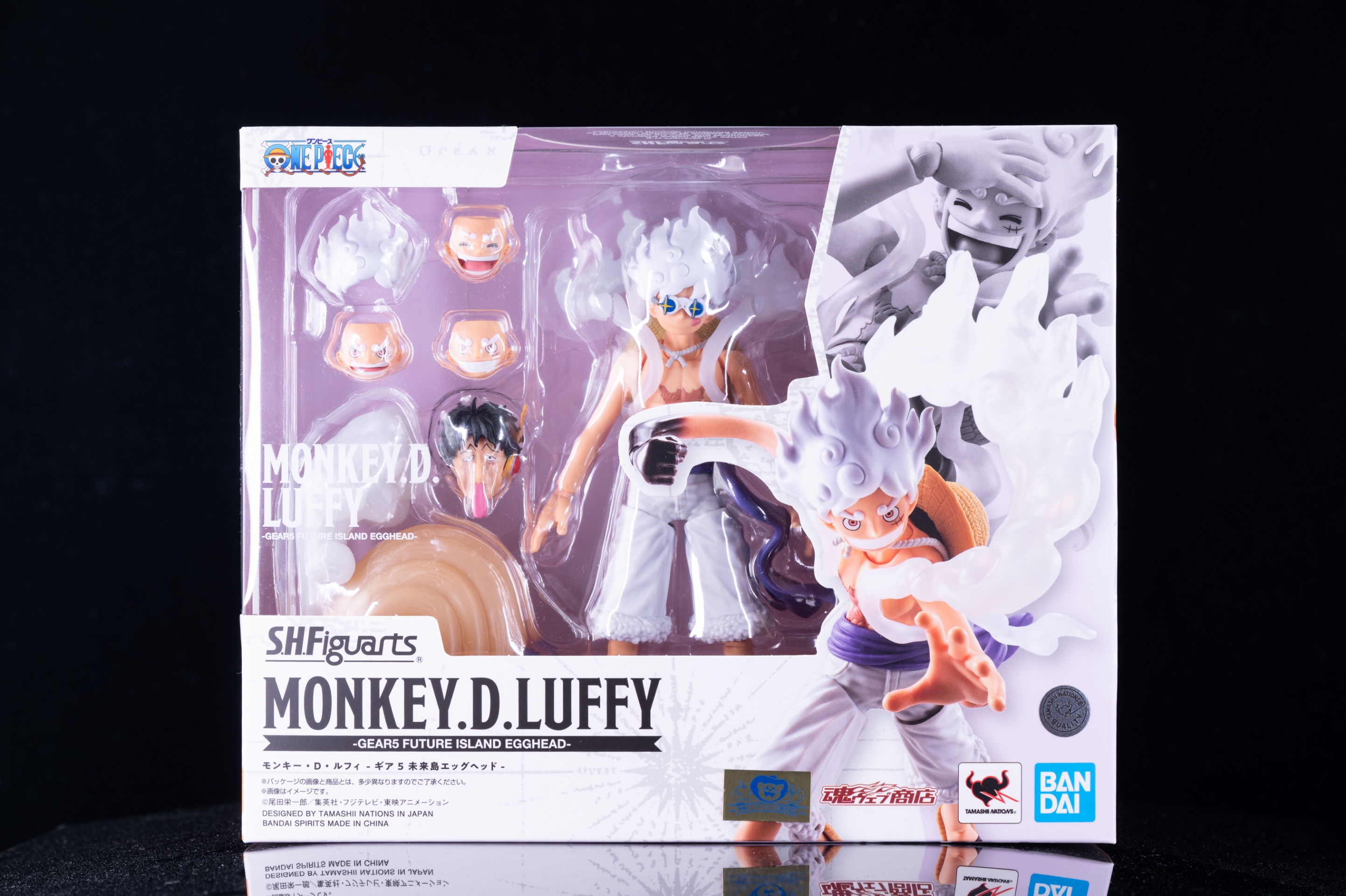 レビュー】S.H.Figuarts モンキー・D・ルフィ -ギア5 未来島エッグ