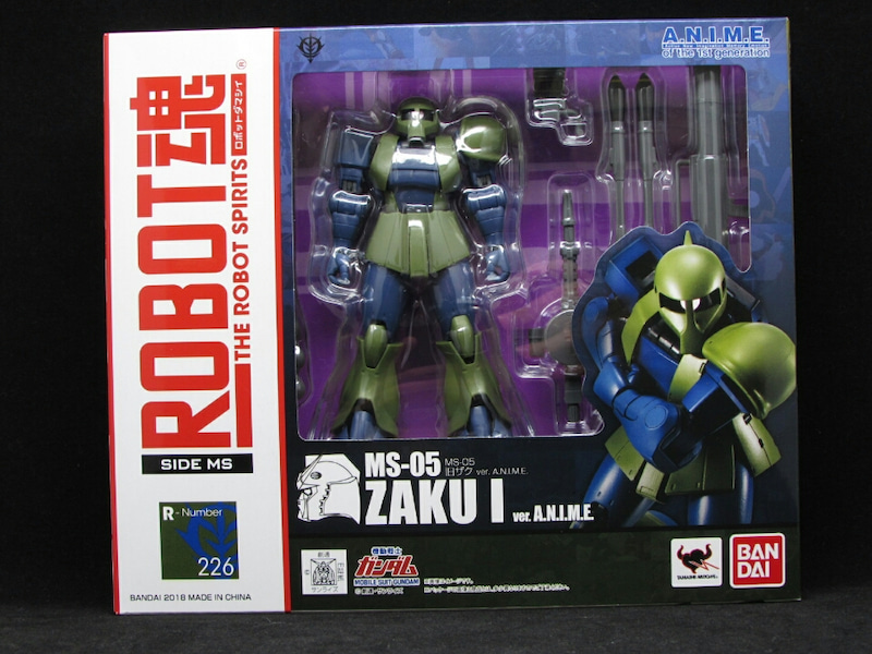 レビュー】ROBOT魂 旧ザク ver.A.N.I.M.E. : 関節フィギュア庫