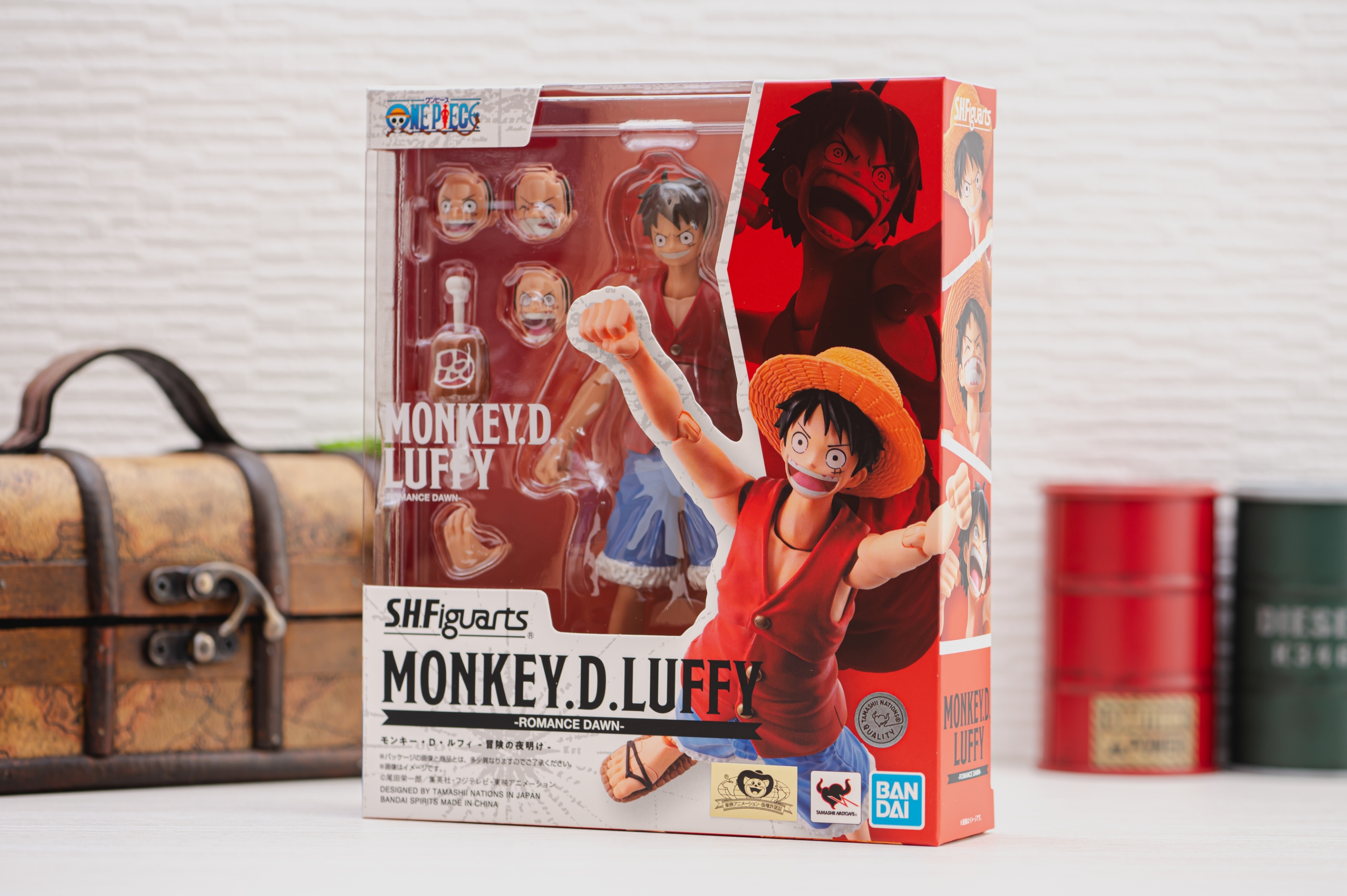 レビュー】S.H.figuarts モンキー・D・ルフィ -冒険の夜明け- : 関節 