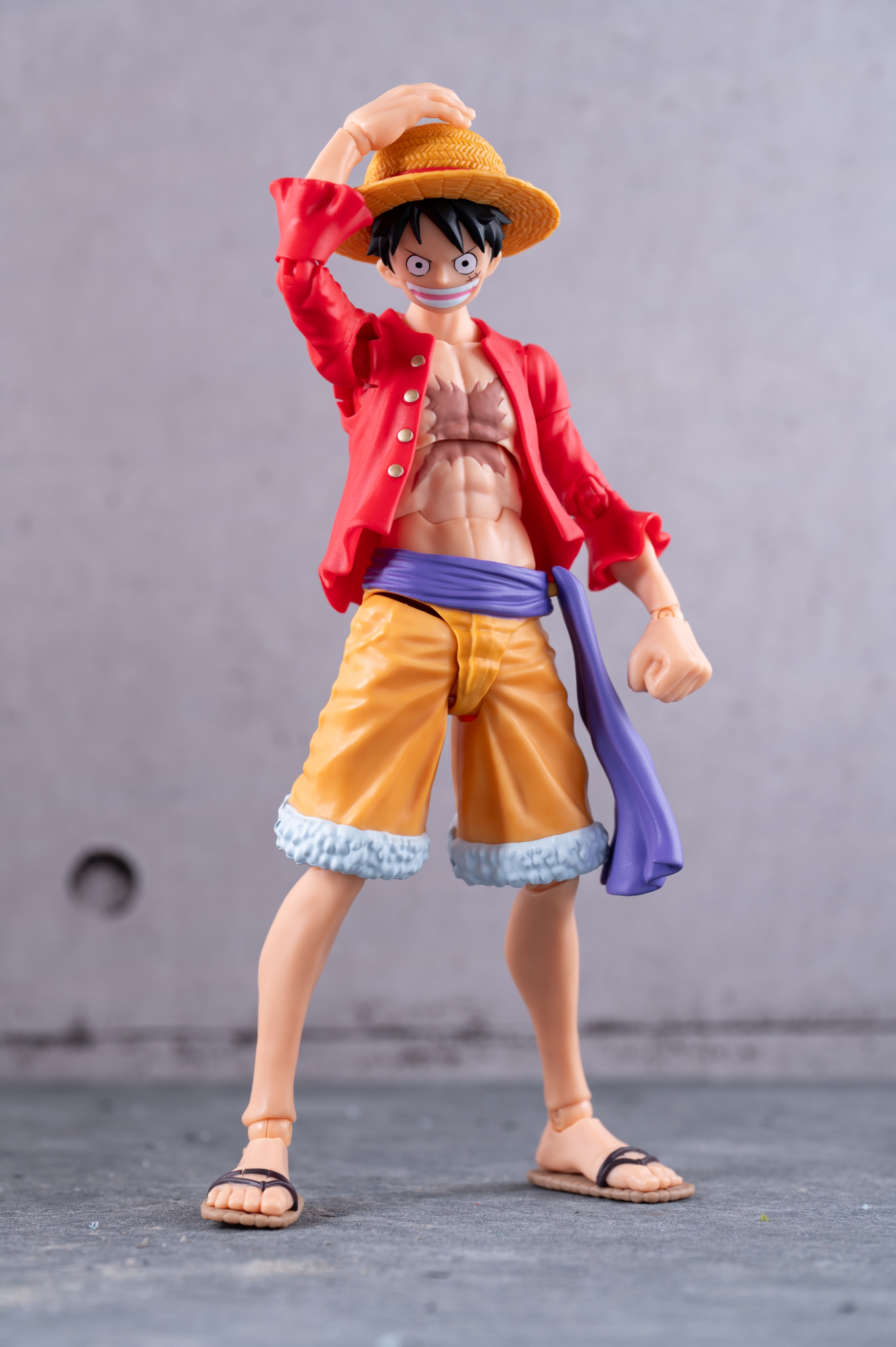 レビュー】S.H.figuarts モンキー・D・ルフィ -鬼ヶ島討入- : 関節