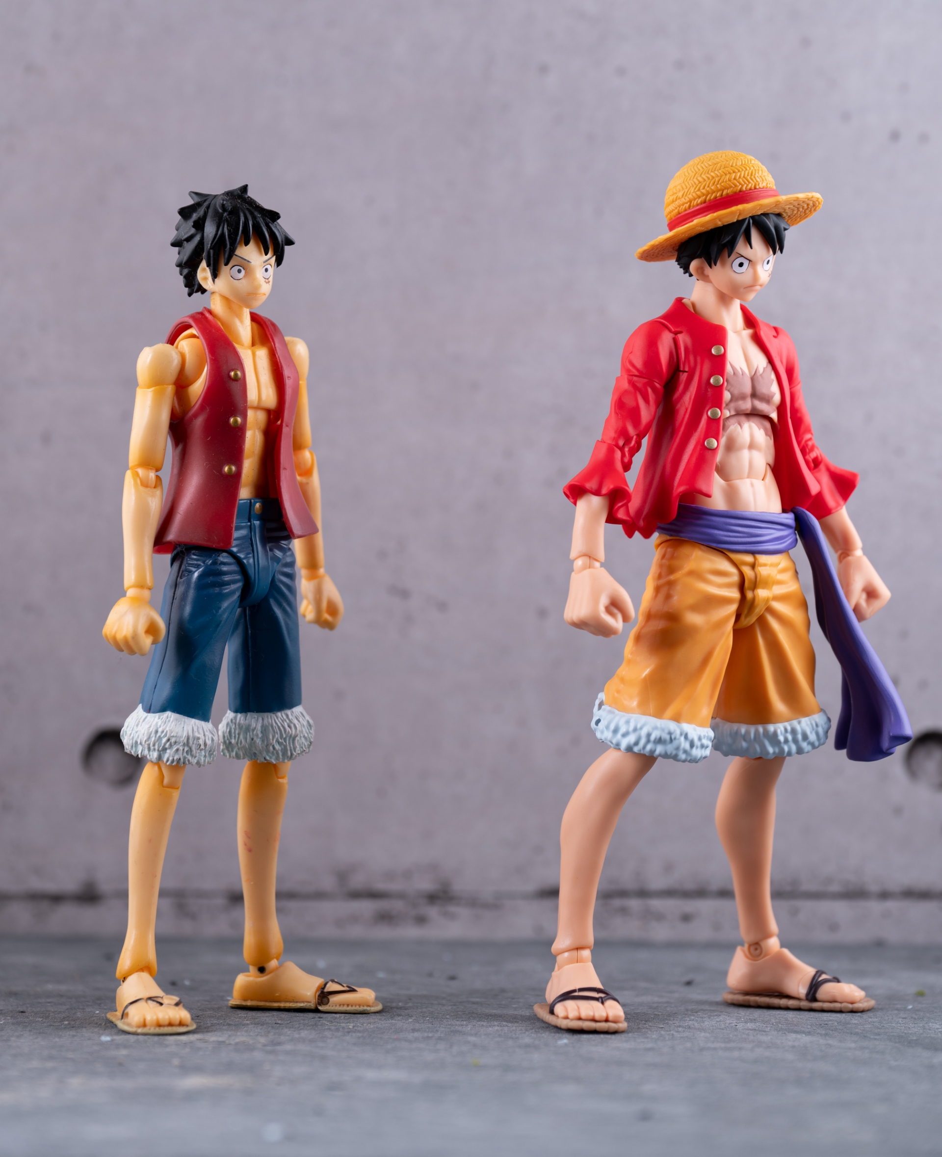 レビュー】S.H.figuarts モンキー・D・ルフィ -鬼ヶ島討入- : 関節