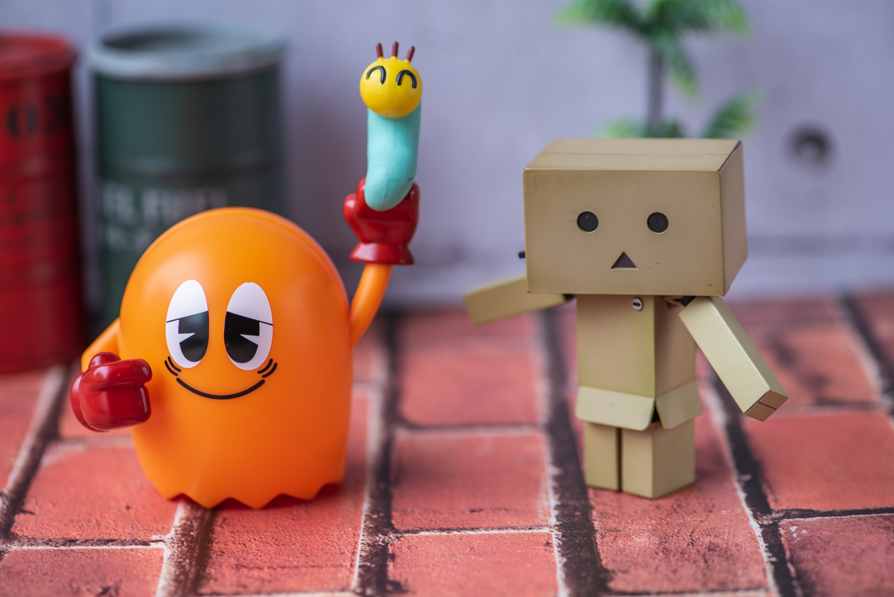 カプキャラ パックマン ゴースト 赤青オレンジ レビュー 関節フィギュア庫 カプキャラ パックマン ゴースト 赤青オレンジ レビュー 関節フィギュア庫