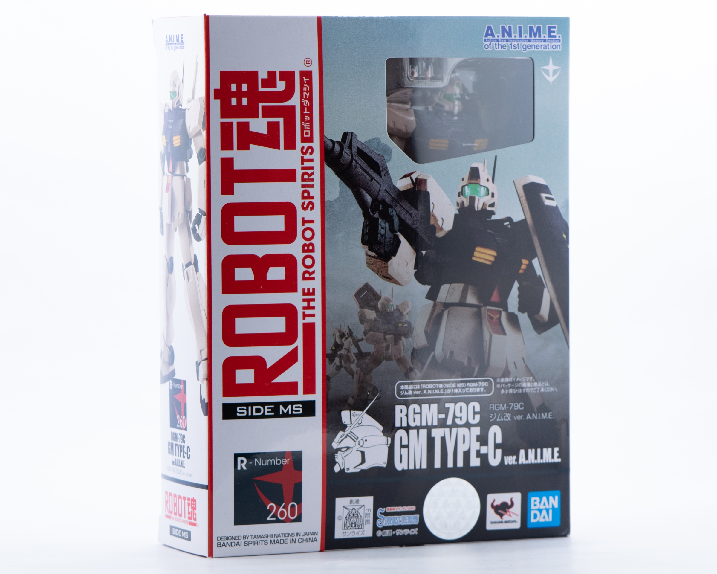 ROBOT魂 ジム改 未開封品 ラストワン 我々は30年待ったのだ！「ROBOT魂 <SIDE MS> ジム改 宇宙戦仕様