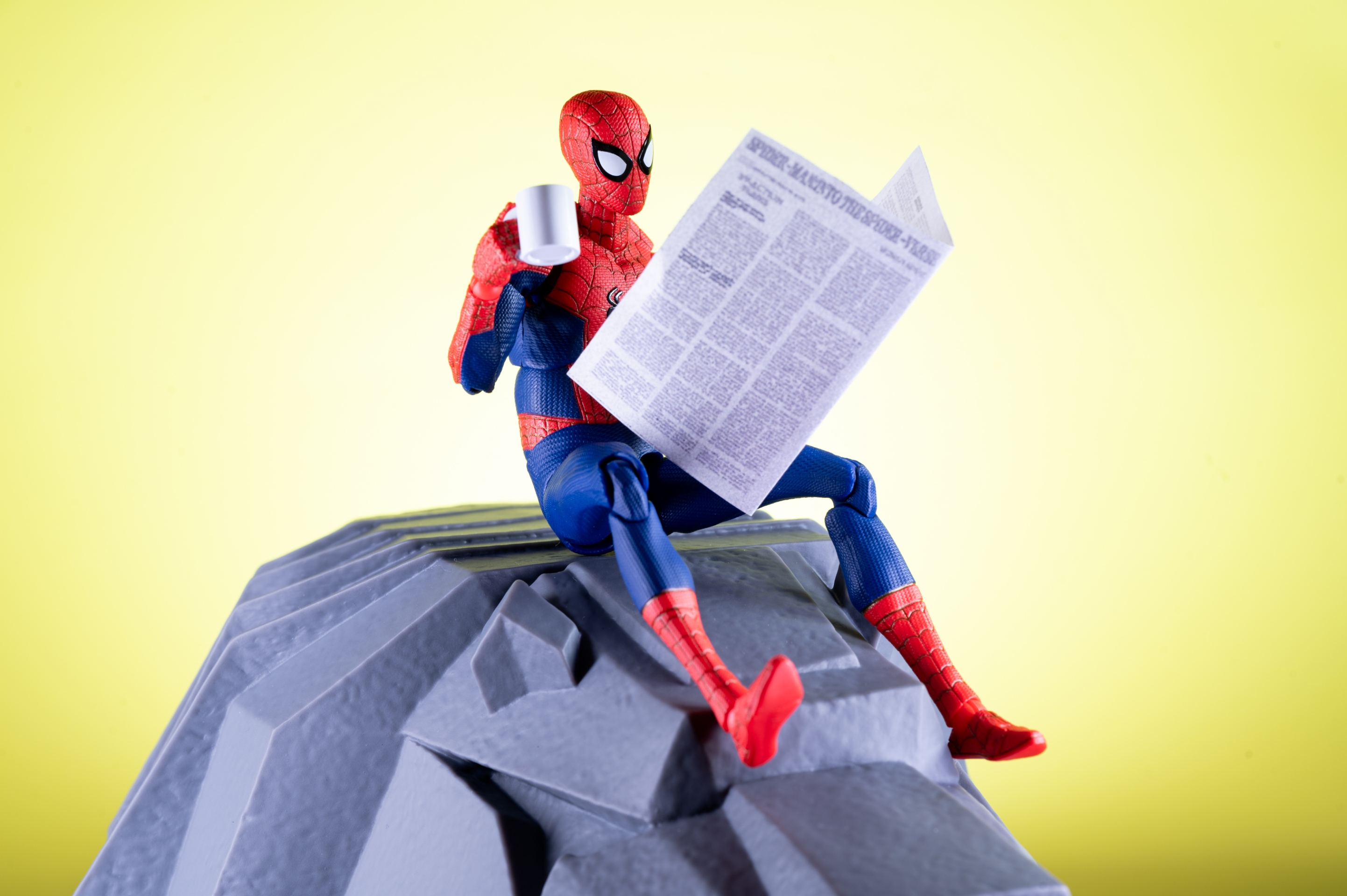 レビュー】千値練 スパイダーバース SVアクション ピーター・B レビュー】千値練 スパイダーバース SVアクション ピーター・B