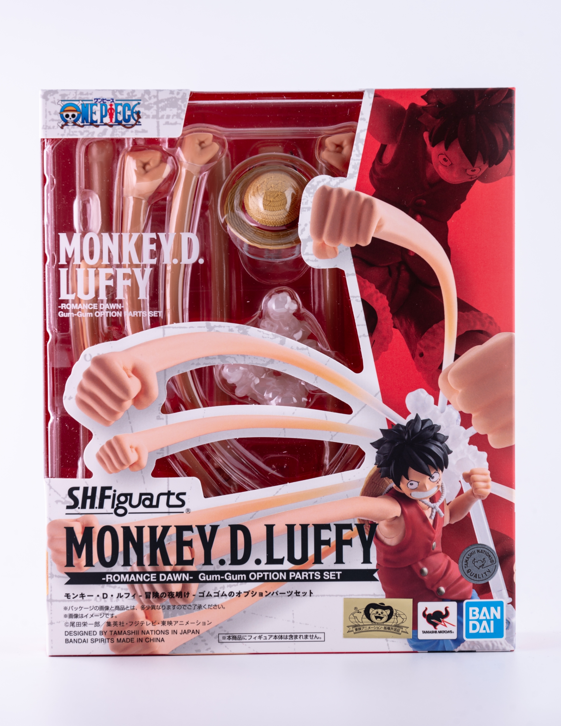 S.H.Figuartsルフィ・ゾロ・ナミ・シャンクス・オプションパーツセット S.H.Figuartsルフィ・ゾロ・ナミ・シャンクス・オプション