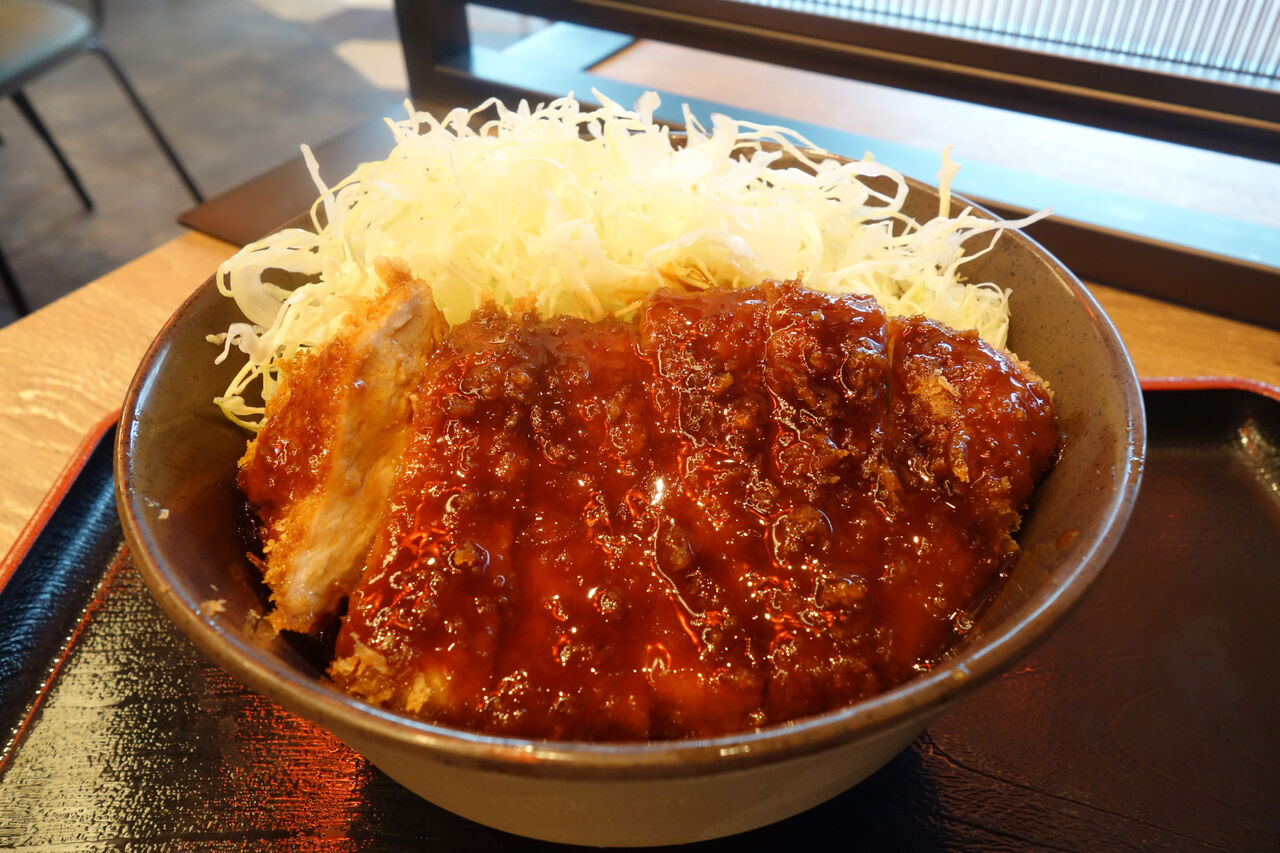 大門 福あげ で 熟成三元豚 ソースかつ丼 千代田区 ソースかつ丼への道