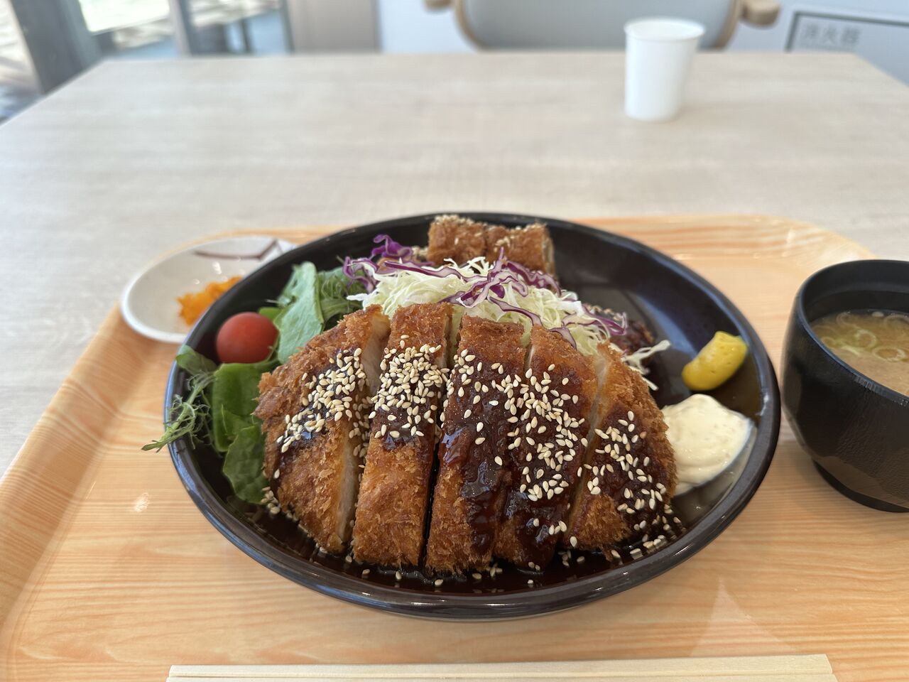 萬福」で「みかも山丼」（栃木県） : ソースかつ丼への道