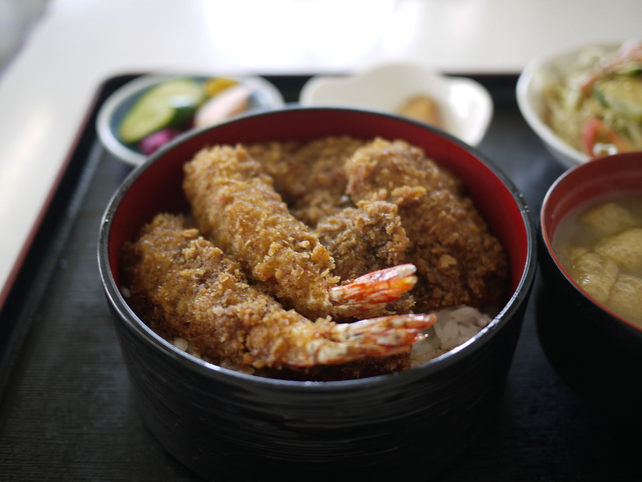ひさごや食堂の「ミックスソース丼」（桐生市） : ソースかつ丼への道