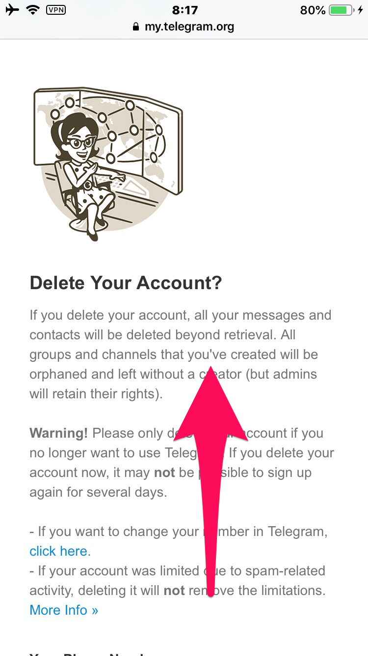 40代の終活】Telegram（テレグラム）アカウント削除（退会）方法（画像あり） : マサキさんがやってみたブログ