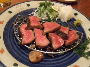 豊後牛炙りステーキ