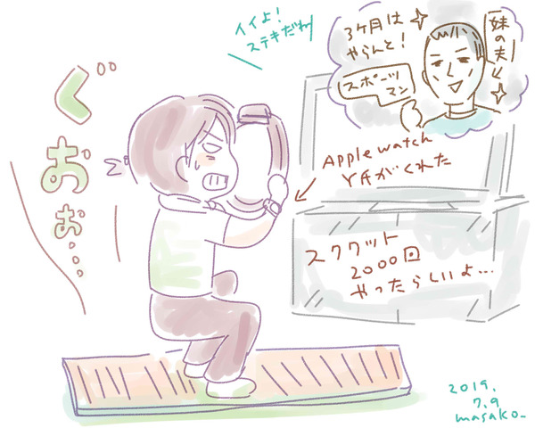 リングフィット2か月・イラスト