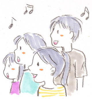合唱/イラスト