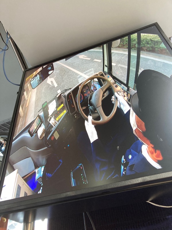 運転席の様子