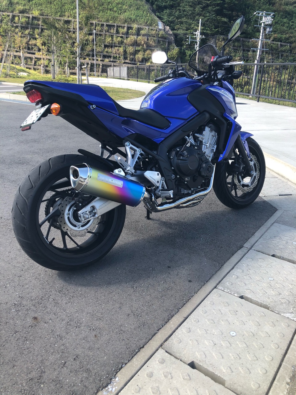 Cb650fモリワキフルエキマフラー装着するのだ Cbr ちゃんちゃんこのバイクのblog