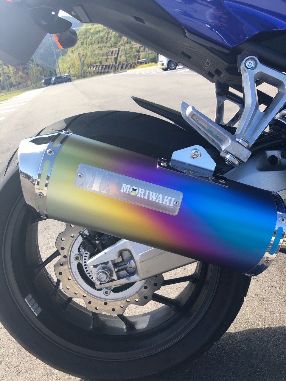 Cb650fモリワキフルエキマフラー装着するのだ Cbr ちゃんちゃんこのバイクのblog