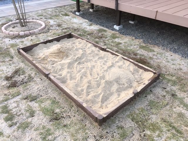 砂場づくり サラリーマンmasaの田舎deスローライフ 砂場づくり サラリーマンmasaの田舎deスローライフ