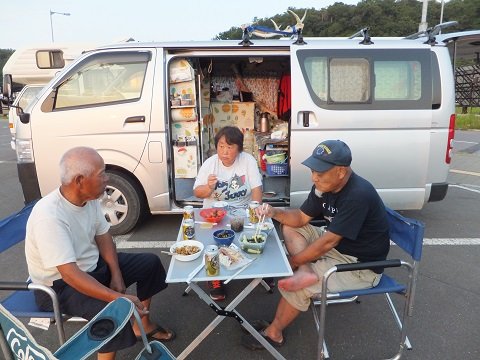 7月13日知床夕