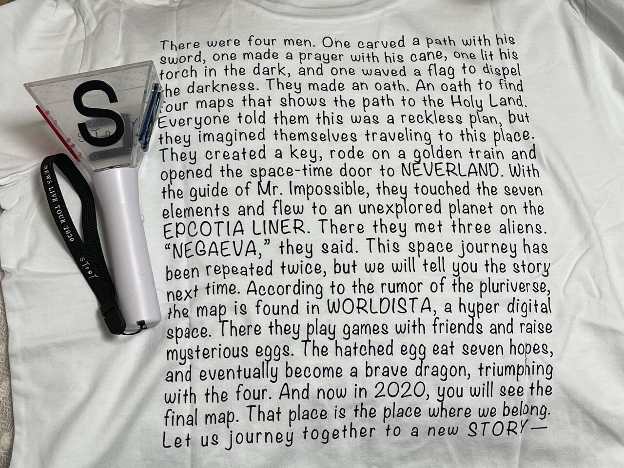 News Live Tour Story 3 25 横浜アリーナに行ってきた日のblog 曲順は含みません 少々のネタバレあり 小山真実のぶろぐ