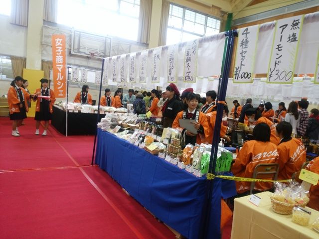 福岡女子商業高等学校の 女子商マルシェ 那珂川市議会議員 松尾まさたか 活動ブログ